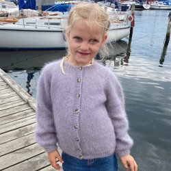 Novice Cardigan Junior - Mohair Edition
